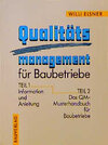 Buchcover Qualitätsmanagement für Baubetriebe