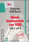 Buchcover Handkommentar zu VOB