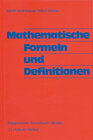 Buchcover Mathematische Formeln und Definitionen