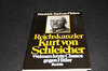 Buchcover Reichskanzler Kurt von Schleicher