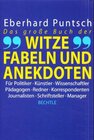 Buchcover Das grosse Buch der Witze, Fabeln und Anekdoten