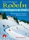 Buchcover Rodeln Oberbayern & Tirol