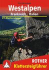 Buchcover Klettersteige Westalpen. Frankreich - Italien