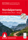 Buchcover Nordalpenweg E4 Alpin Wien / Rust – Bregenz
