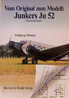 Buchcover Vom Original zum Modell: Ju 52