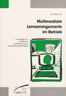 Buchcover Multimediale Lernarrangements im Betrieb