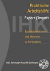 Buchcover Praktische Arbeitshilfe Export /Import