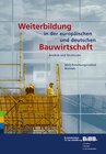 Buchcover Weiterbildung in der europäischen und deutschen Bauwirtschaft