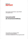 Buchcover Report / Internationalität der Erwachsenenbildung