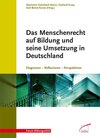 Buchcover Das Menschenrecht auf Bildung und seine Umsetzung in Deutschland