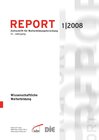 Buchcover REPORT - Zeitschrift für Weiterbildungsforschung 01/2008