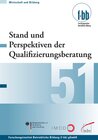 Buchcover Stand und Perspektiven der Qualifizierungsberatung