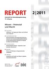 Buchcover REPORT - Zeitschrift für Weiterbildungsforschung 02/2011