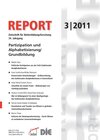 Buchcover REPORT 03/2011 - Partizipation und Alphabetisierung/Grundbildung