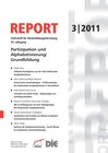 Buchcover REPORT - Zeitschrift für Weiterbildungsforschung 03/2011