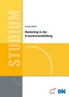 Buchcover Marketing in der Erwachsenenbildung