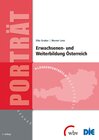 Buchcover Porträt Erwachsenen- und Weiterbildung Österreich