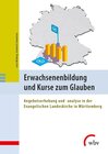 Buchcover Erwachsenenbildung und Kurse zum Glauben