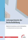 Buchcover Lehrexperimente der Hochschulbildung