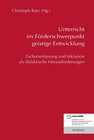 Buchcover Unterricht im Förderschwerpunkt geistige Entwicklung