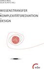 Buchcover Wissenstransfer - Komplexitätsreduktion - Design