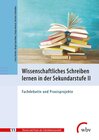 Buchcover Wissenschaftliches Schreiben lernen in der Sekundarstufe II