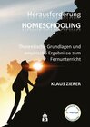 Buchcover Herausforderung Homeschooling