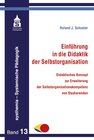 Buchcover Einführung in die Didaktik der Selbstorganisation