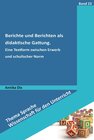 Buchcover Berichte und Berichten als didaktische Gattung