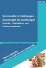 Buchcover Grammatik in Erzählungen - Grammatik für Erzählungen