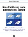 Buchcover Neue Einführung in die Literaturwissenschaft