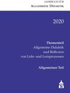 Buchcover Jahrbuch für Allgemeine Didaktik 2020