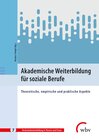 Buchcover Akademische Weiterbildung für soziale Berufe