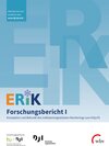 Buchcover ERiK-Forschungsbericht I