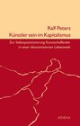 Buchcover Künstler sein im Kapitalismus