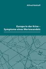 Buchcover Europa in der Krise - Symptome eines Wertewandels