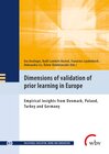 Dimensions of validation of prior learning in Europe width=