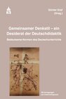 Buchcover Gemeinsamer Denkstil - ein Desiderat der Deutschdidaktik