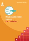 Buchcover Deutschunterricht planen: Ein Leitfaden