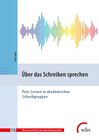 Buchcover Über das Schreiben sprechen