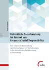 Buchcover Betriebliche Sozialberatung im Kontext von Corporate Social Responsibility
