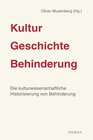 Buchcover Kultur - Geschichte - Behinderung