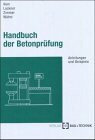 Buchcover Handbuch der Betonprüfung