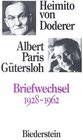 Buchcover Briefwechsel 1928-1962