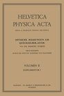 Buchcover Optische Messungen am Quecksilber-Atom
