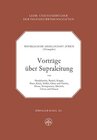 Buchcover Vorträge über Supraleitung (Lehr- und Handbücher der Ingenieurwissenschaften, 27)