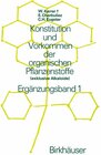 Buchcover Konstitution und Vorkommen der organischen Pflanzenstoffe