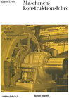 Buchcover Maschinenkonstruktionslehre