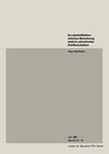 Buchcover Zur plastizitätstheoretischen Berechnung statisch unbestimmter Stahlbetonbalken