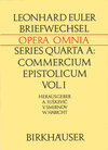 Buchcover Leonhardi Euleri Commercium Epistolicum / Leonhard Euler Briefwechsel